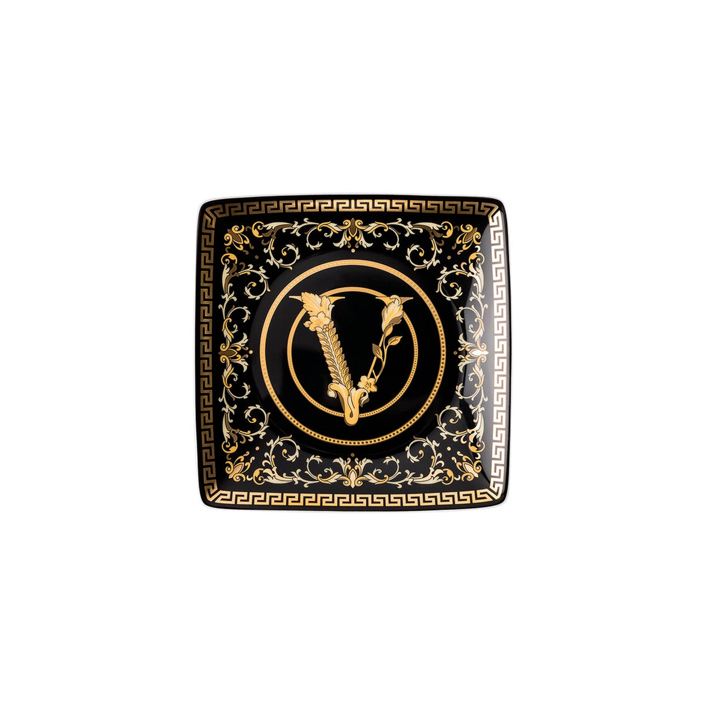 Bowl 12 cm Square Flat Virtus Gala Black