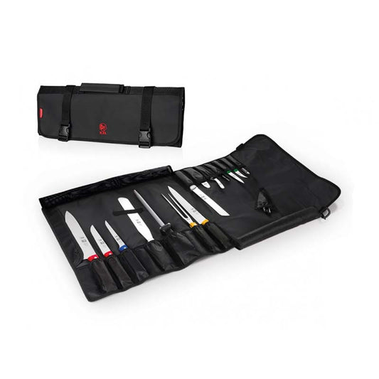 Icel Chef Knife 15 Pieces Roll Set