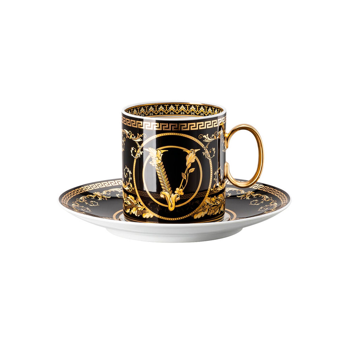 Coffee Cup & Saucer Virtus Gala Black