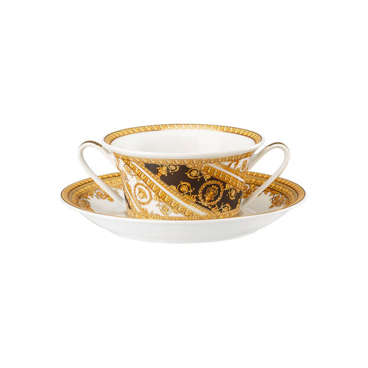 Creamsoup Cup & Saucer I Love Baroque