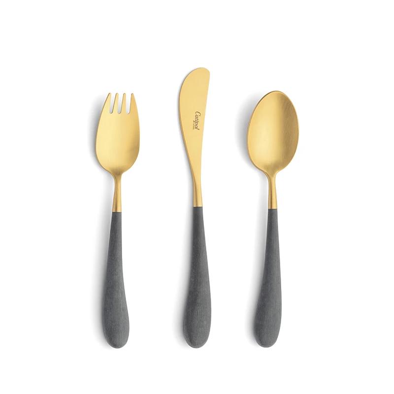 Cutipol Alice Grey Gold Set 3 PCS