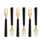 Cutipol EBONY GOLD Cutlery Set