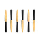 Cutipol EBONY GOLD Cutlery Set