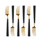 Cutipol KUBE GOLD Cutlery Set