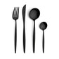 Cutipol MOON BLACK MATTE Cutlery Set