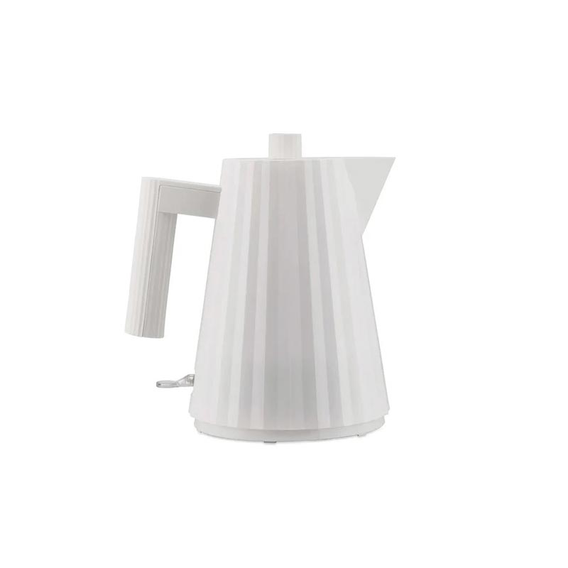 Electric Kettle 1L White Plissé Michele De Lucchi
