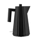 Electric Kettle 1,7L Black Plissé Michele De Lucchi