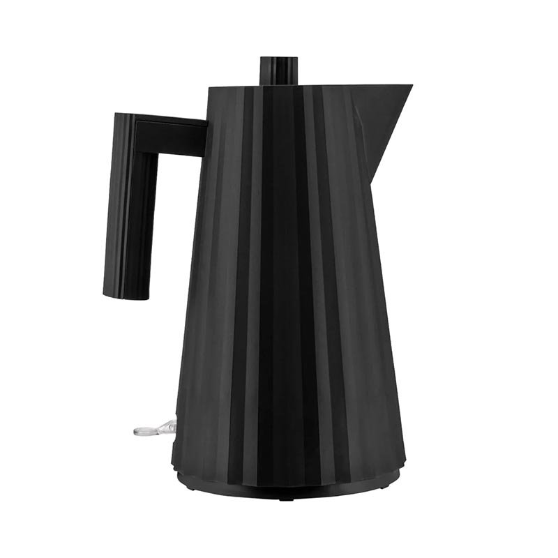 Electric Kettle 1,7L Black Plissé Michele De Lucchi