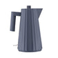 Electric Kettle 1,7L Grey Plissé Michele De Lucchi