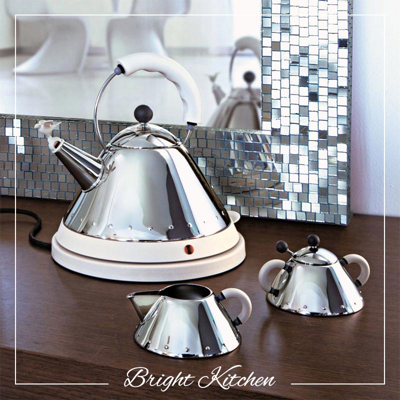 Alessi Michael Graves Stainless Steel Kettle