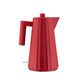 Electric Kettle 1,7L Red Plissé Michele De Lucchi