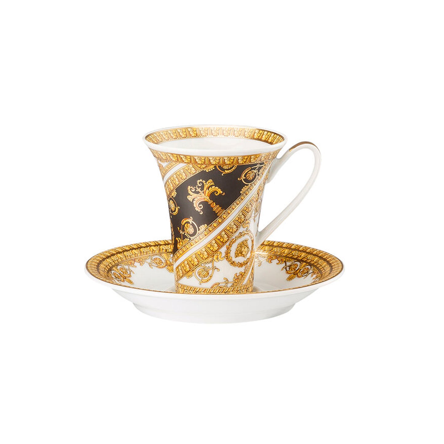 Espresso/Mocha Cup & Saucer I Love Baroque