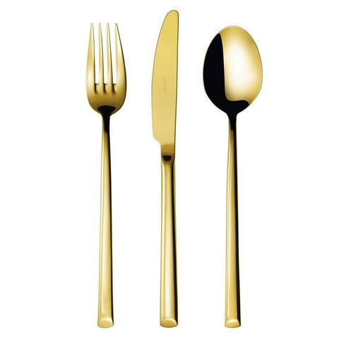 Herdmar Arco Gold PVD Cutlery Set