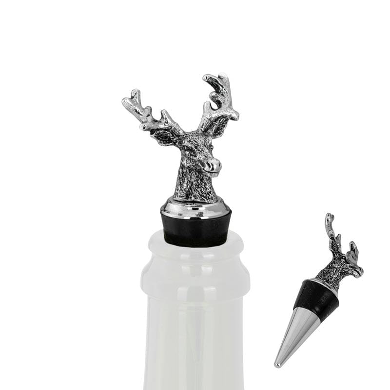 Bottle Stopper Stag Head