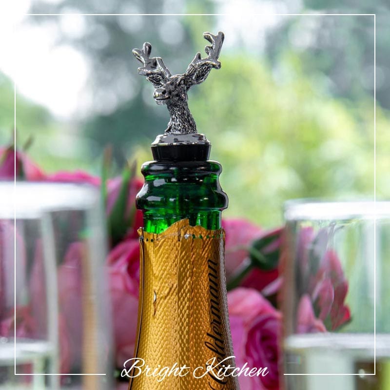 Bottle Stopper Stag Head