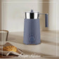 Multi-Function Milk Frother Grey Plissé Michele De Lucchi