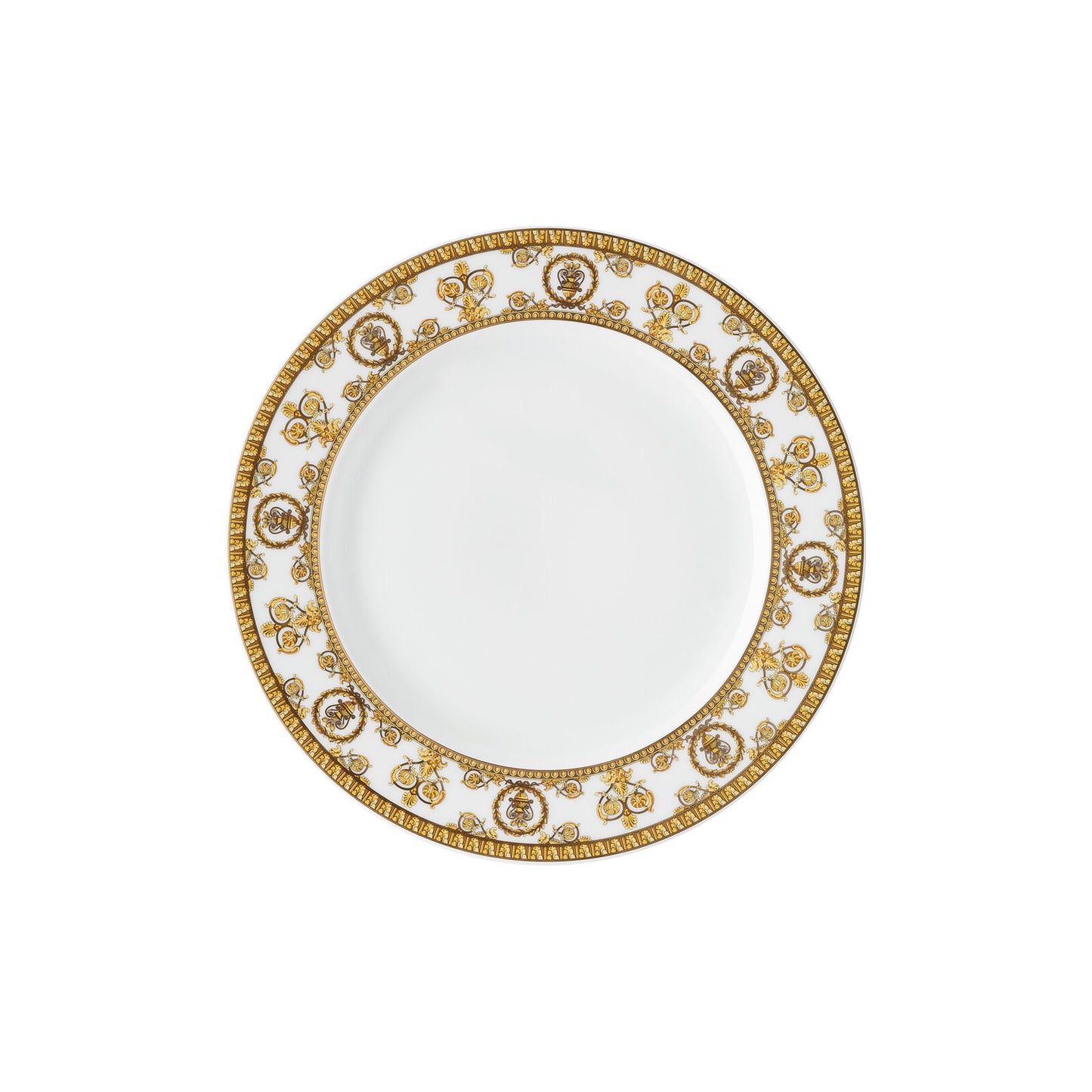 Plate 22 cm I Love Baroque Bianco