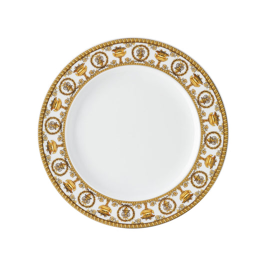 Plate 27 cm I Love Baroque Bianco