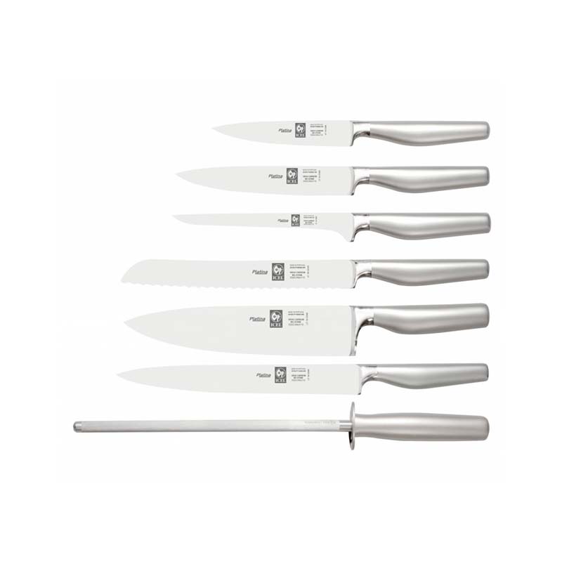 Icel Platina 7 Pieces Knife Block