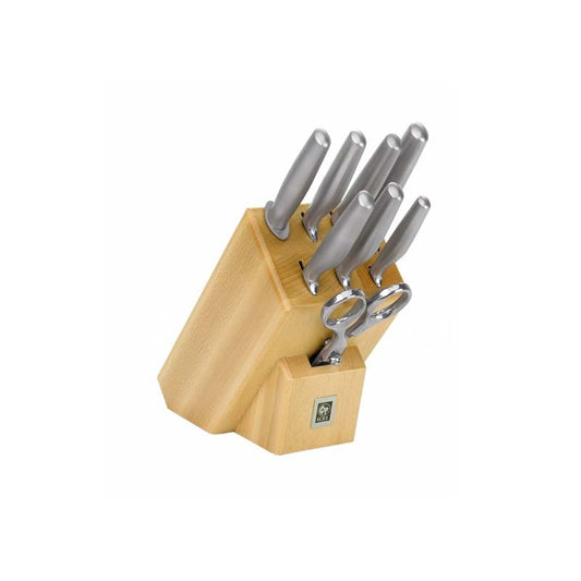 Icel Platina 8 Pieces Knife Block
