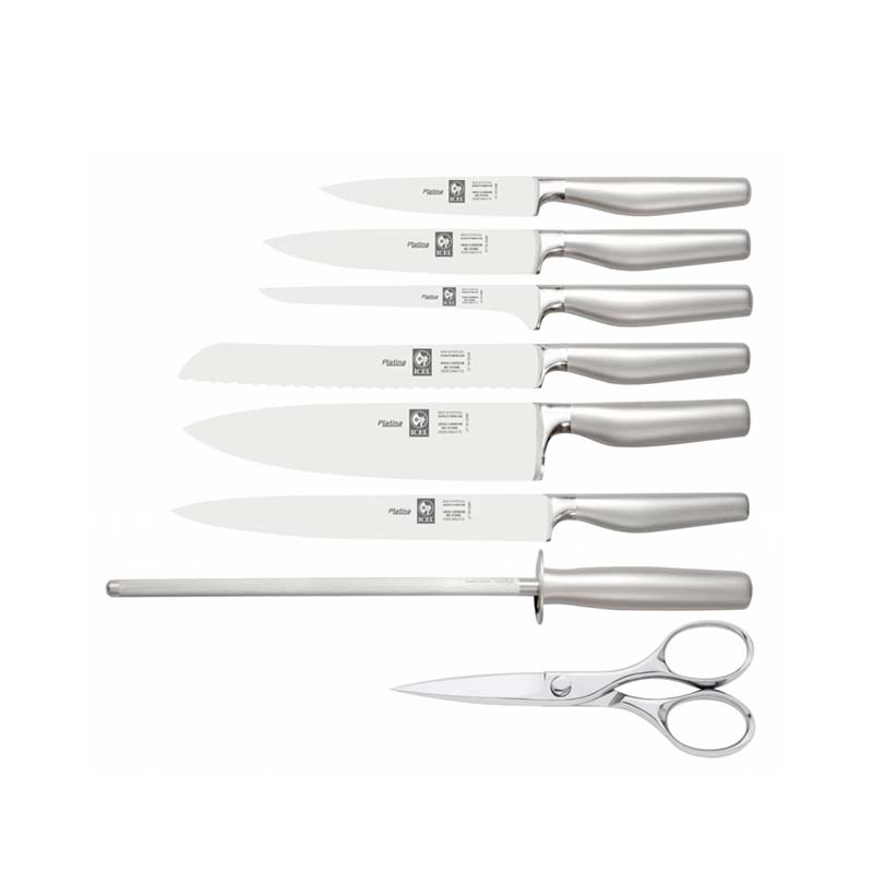 Icel Platina 8 Pieces Knife Block
