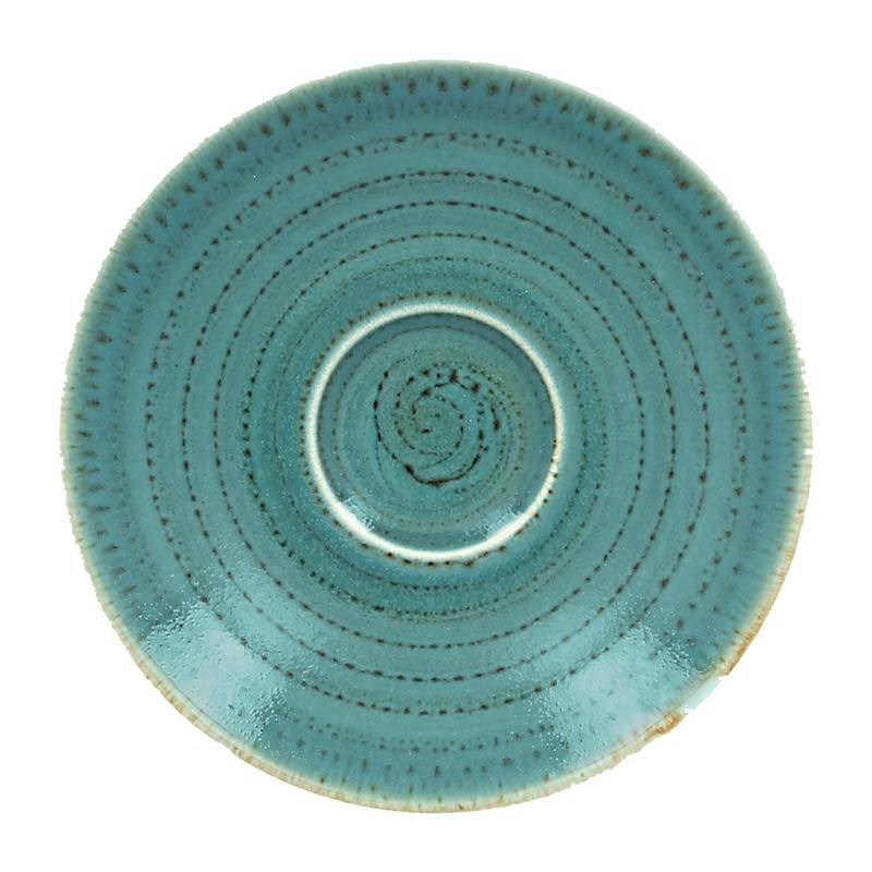 Saucer for Espresso Cup 13cm Twirl Lagoon