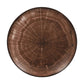 Flat Coupe Plate 15cm Woodart Oak Brown
