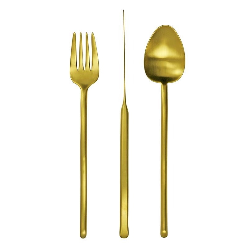 Herdmar Stick Gold PVD Cutlery Set