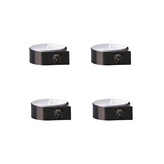 Set of 4 Table Lights Medusa Black