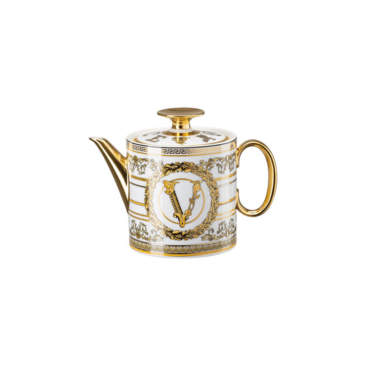 Tea Pot 0.9L Virtus Gala White