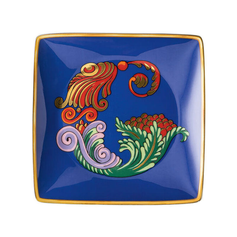 Versace Alphabet Bowl 12 cm square flat