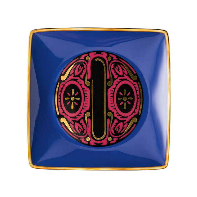 Versace Alphabet Bowl 12 cm square flat