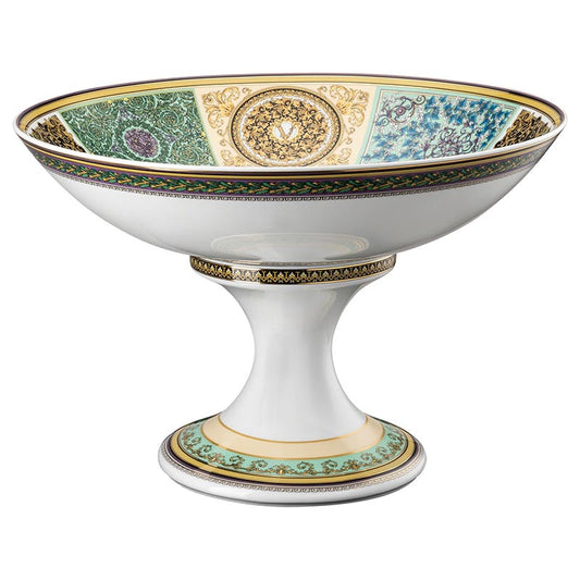 Versace Barocco Mosaic Bowl on Foot 35 Cm