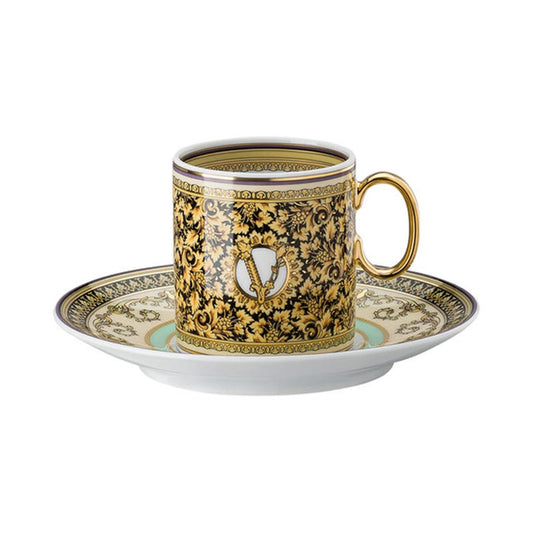 Versace Barocco Mosaic Espresso Cup & Saucer