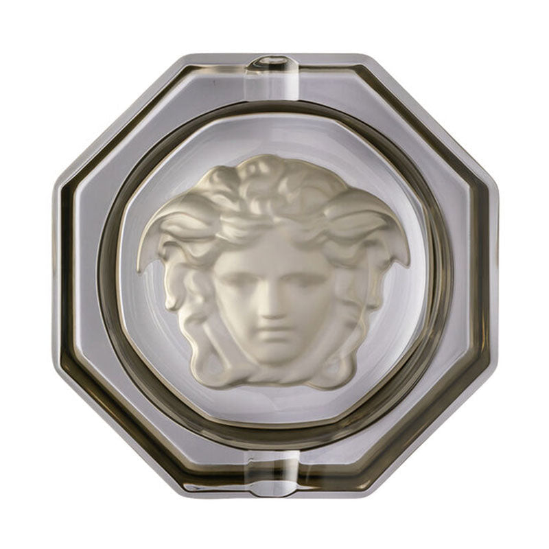 Versace Crystal Medusa Haze Ashtray 13 cm