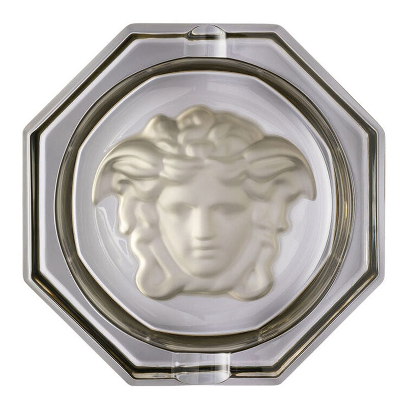 Versace Crystal Medusa Haze Ashtray 16 cm