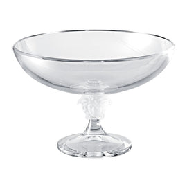 Bowl on foot 33 cm Crystal Medusa Lumiere