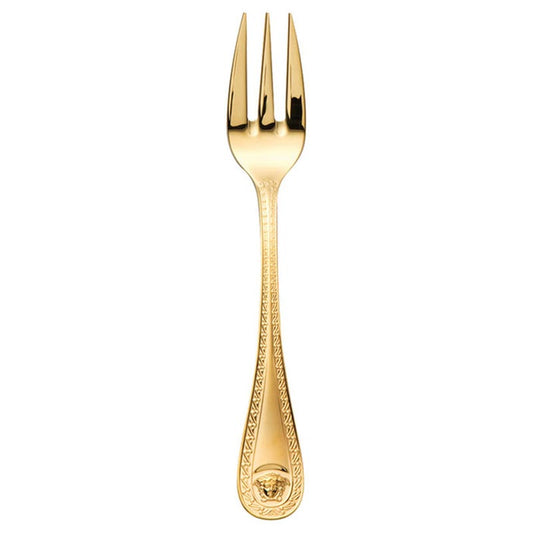 Versace Cutlery Medusa Gold Cake Fork