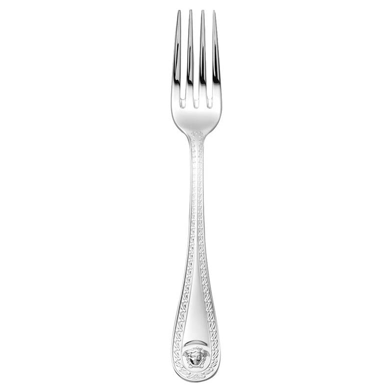 Versace Cutlery Medusa Silver Dessert Fork