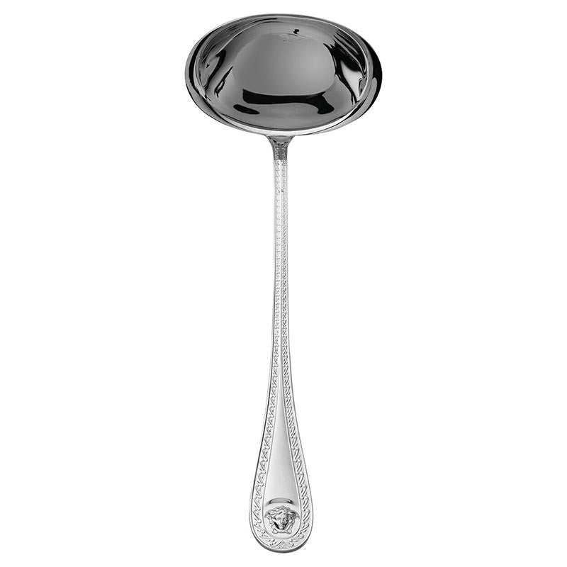 Versace Cutlery Medusa Silver Soup Ladle