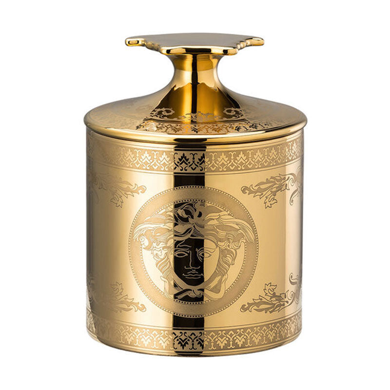 Versace Golden Medusa Table light with scented wax