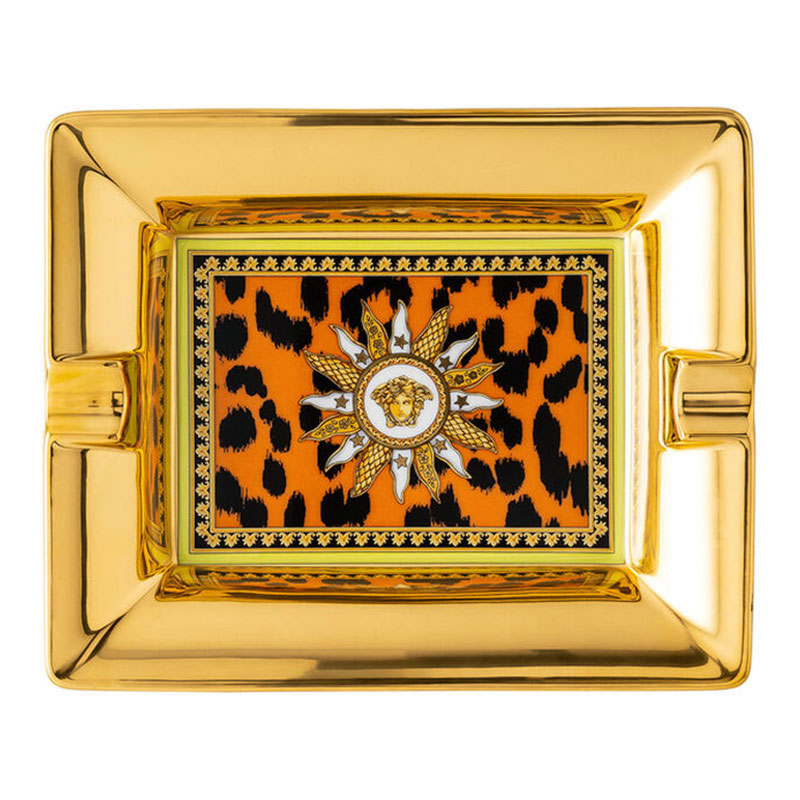 Versace Jungle Animalier Ashtray 13 cm