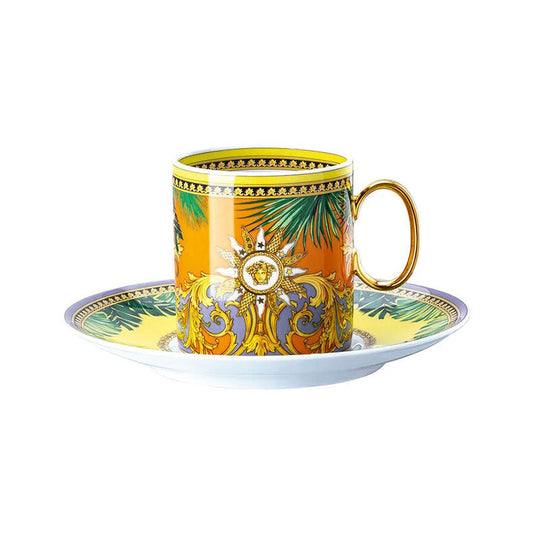 Versace Jungle Animalier Coffee Cup & Saucer