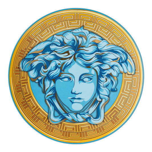 Versace Medusa Amplified Blue Service plate 33 cm