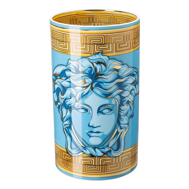 Versace Medusa Amplified Blue Vase 30 cm