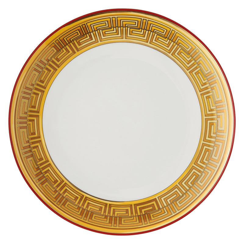 Versace Medusa Amplified Golden Plate 28 Cm