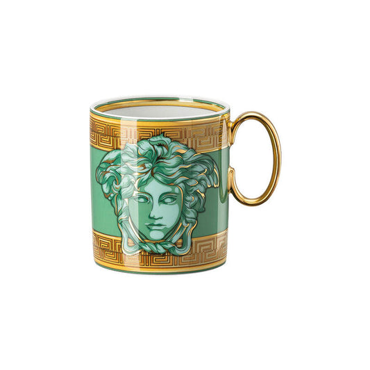 Versace Medusa Amplified Green Mug with handle