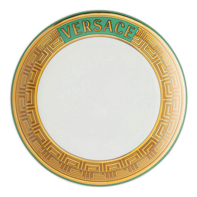 Versace Medusa Amplified Green Plate 21 cm