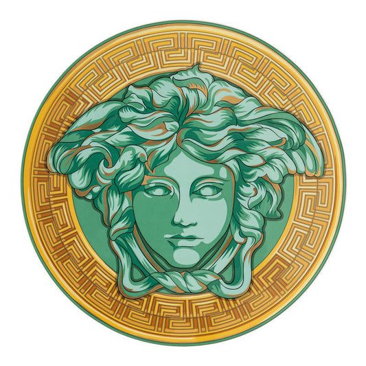 Versace Medusa Amplified Green Service plate 33 cm