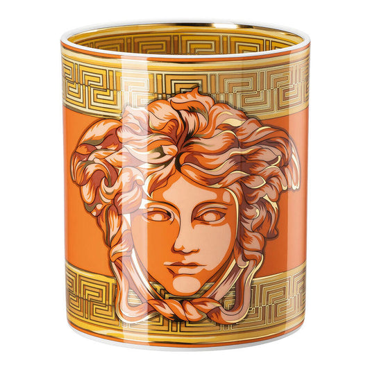 Versace Medusa Amplified Orange Vase 18 cm